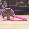5pcs 3X Random Color Handheld Magnifier Portable Magnifying LoupeReading Glass Lens Kids Inspection Magnifying for Reading Colorful 60mm