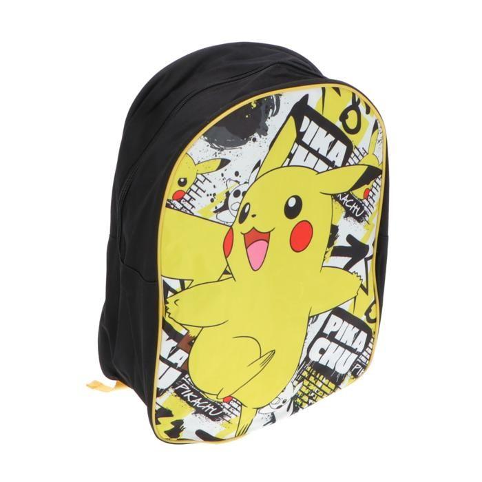 Sac à dos - pokémon - pikachu - 40 cm - mixte - écolier