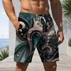 Mens Black Gold Glitter Drip Print Quick Dry Beach Shorts Plus Size Drawstring Loose Swim Trunks For Summer Surfing Swimming Vacation