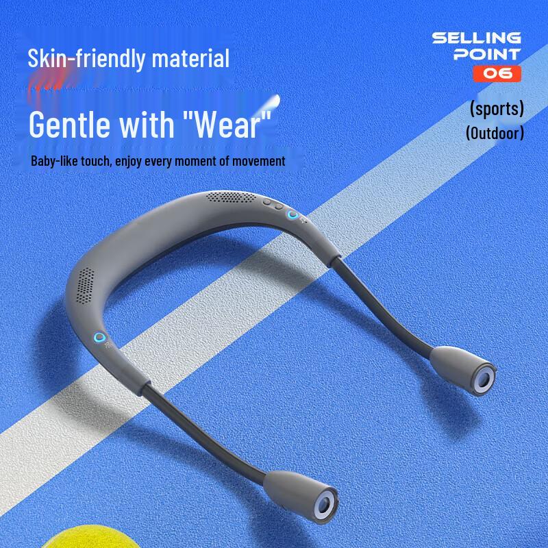 Newmine PBS002 Wireless Neckband Bluetooth Speaker with LED Light