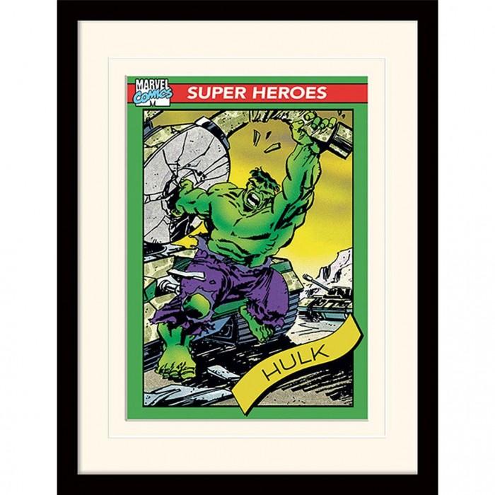 Hulk Imprimare montată cu carduri comerciale