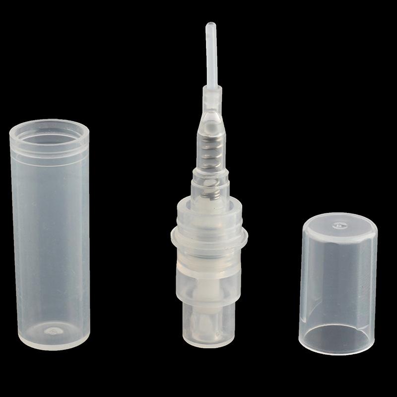 100 Stück/Beutel 2ML 3ML 5ML Transparente Plastik-Sprühflasche Tragbare Parfümflasche Zerstäuber Mini-Probenröhrchen Dünne PET-Fläschchen