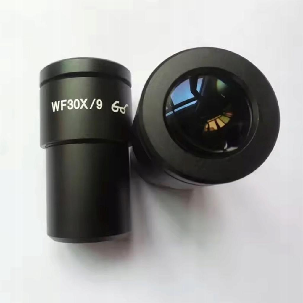Rosfix Okulary Mikroskopowe WF30X/9 30mm – Zestaw 2 Szt. | Powiększenie 30x | Pole Widzenia 9 Mm | Regulacja Dioptrii | Wysoka Jakość Optyki