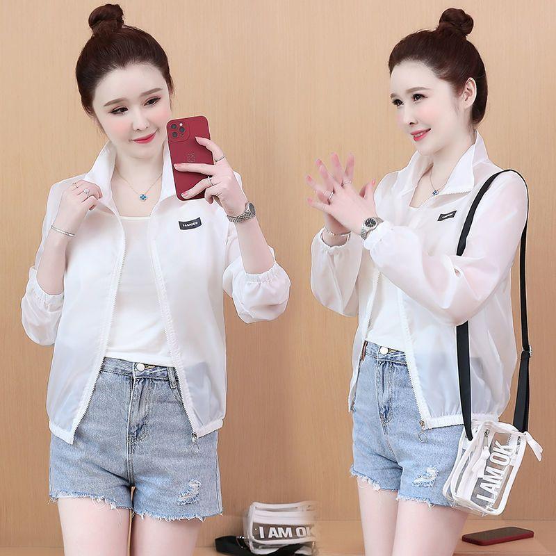 Summer Sun Protection Clothing for Women Korean Loose and Versatile Short UV Resistant Sun Protection Jacket