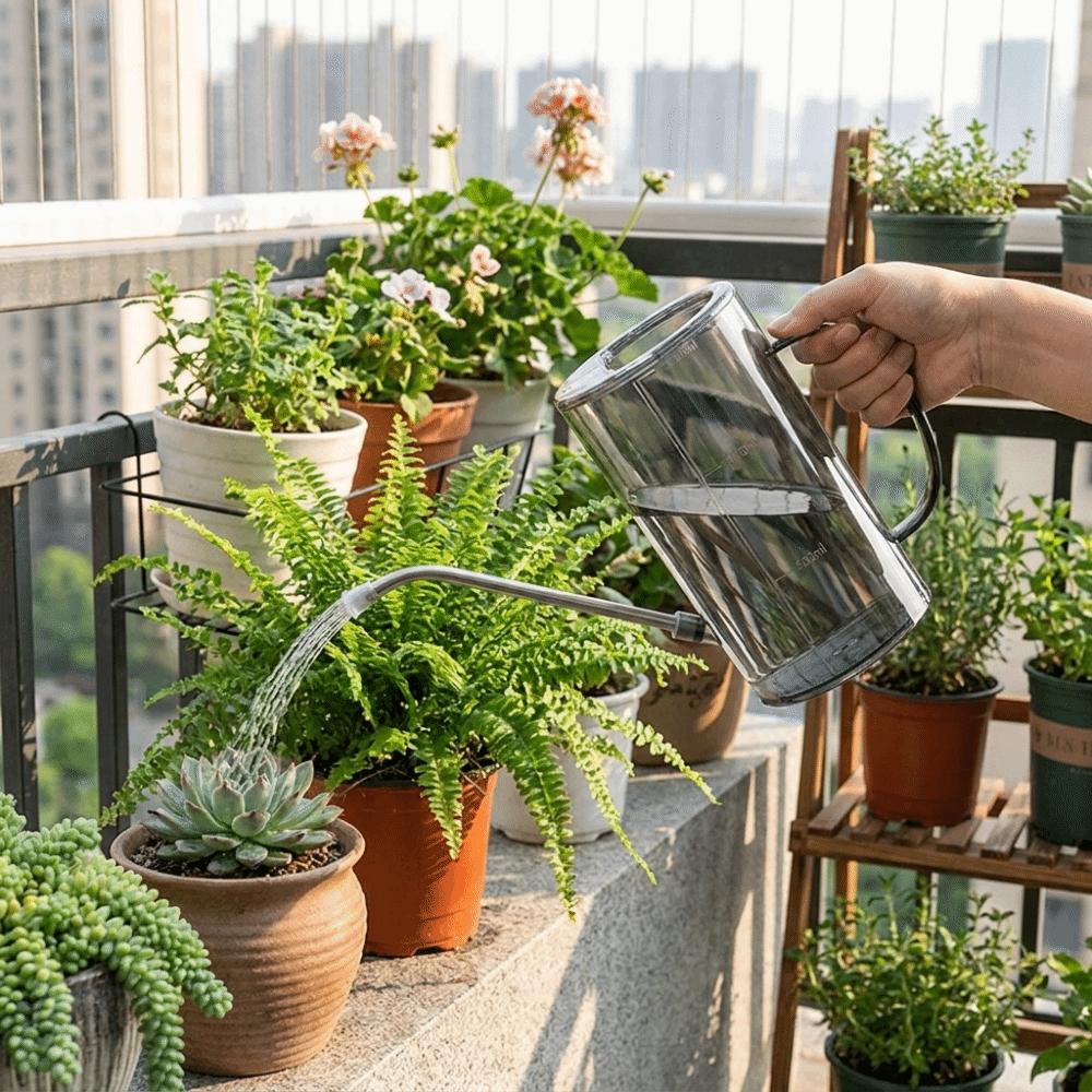 Large Capacity Watering Can Transparent Gardening Watering Bottle Watering Sprayer  House Plants