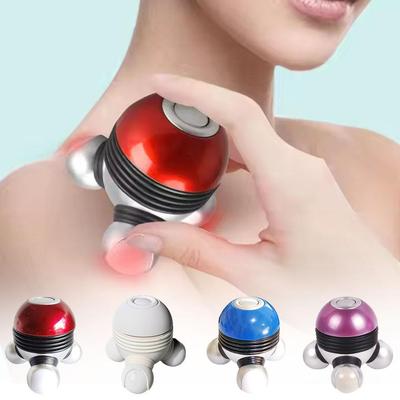 Mini Massageador Elétrico Portátil Sem Fio Para Cabeça, Adequado Para Ombro, Coluna Vertebral E Para Articulação . Cama S5I7