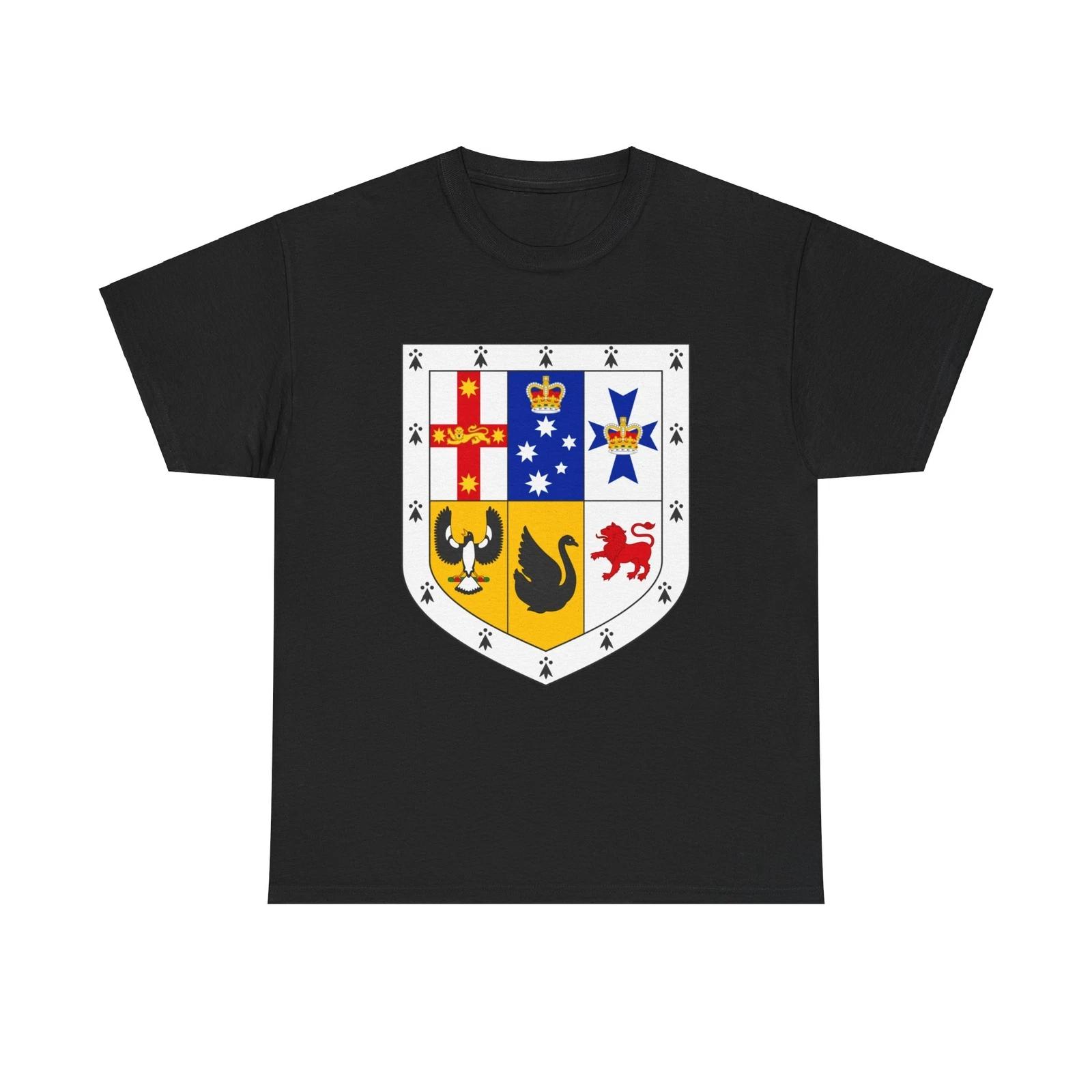 Shield of arms of Australia - T shirt 4XL
