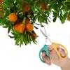 Pruning Shear, Stainless Steel Garden Hand Pruner Secateurs Cutter Scissors Pruning Shear Safe Easy To Trim Relax Plants Bush Tool for Gardener Family