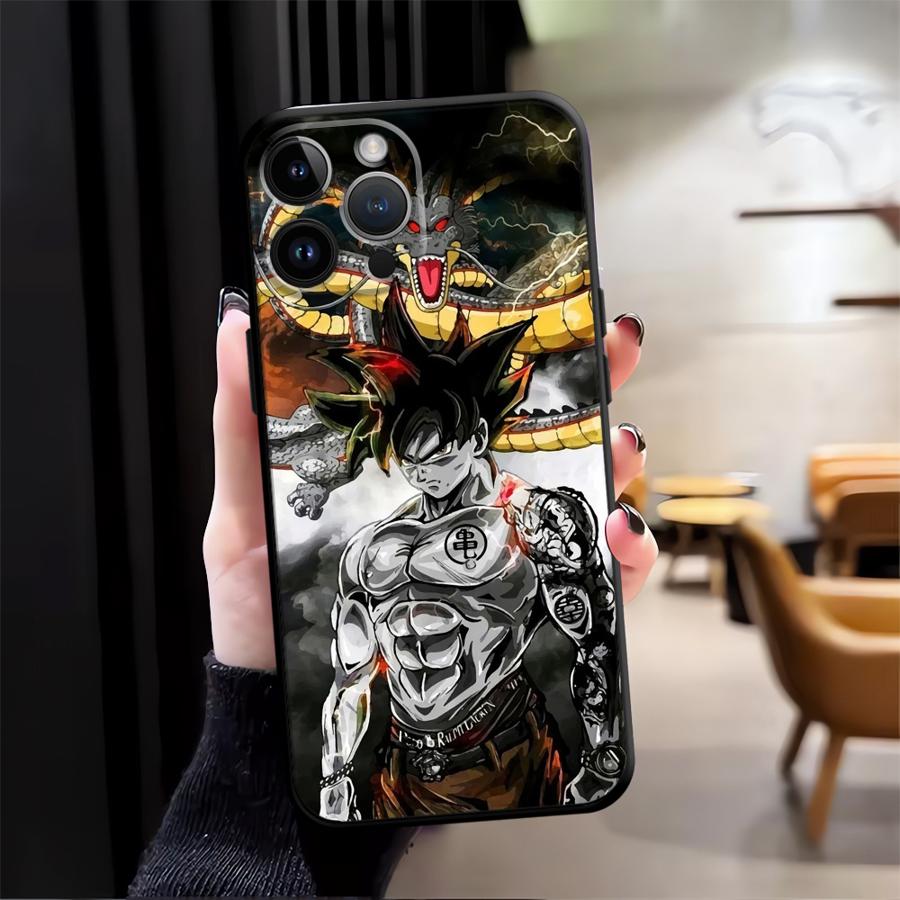 Funda Phone Cover Phone Case for Apple iPhone 11 17 Pro Max 15 Pro 7 8 XR XS MAX 16 12 Air 14 13 Goku Cool Dragon Ball