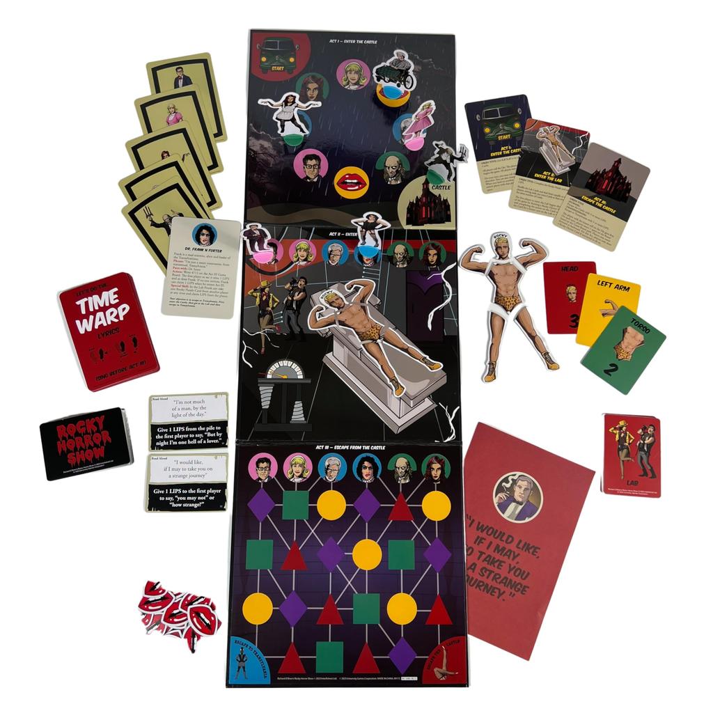 University Games Rocky Horror Picture Show Party Game for Rocky Horror Picture Show Ages Enthusiasts, 12+