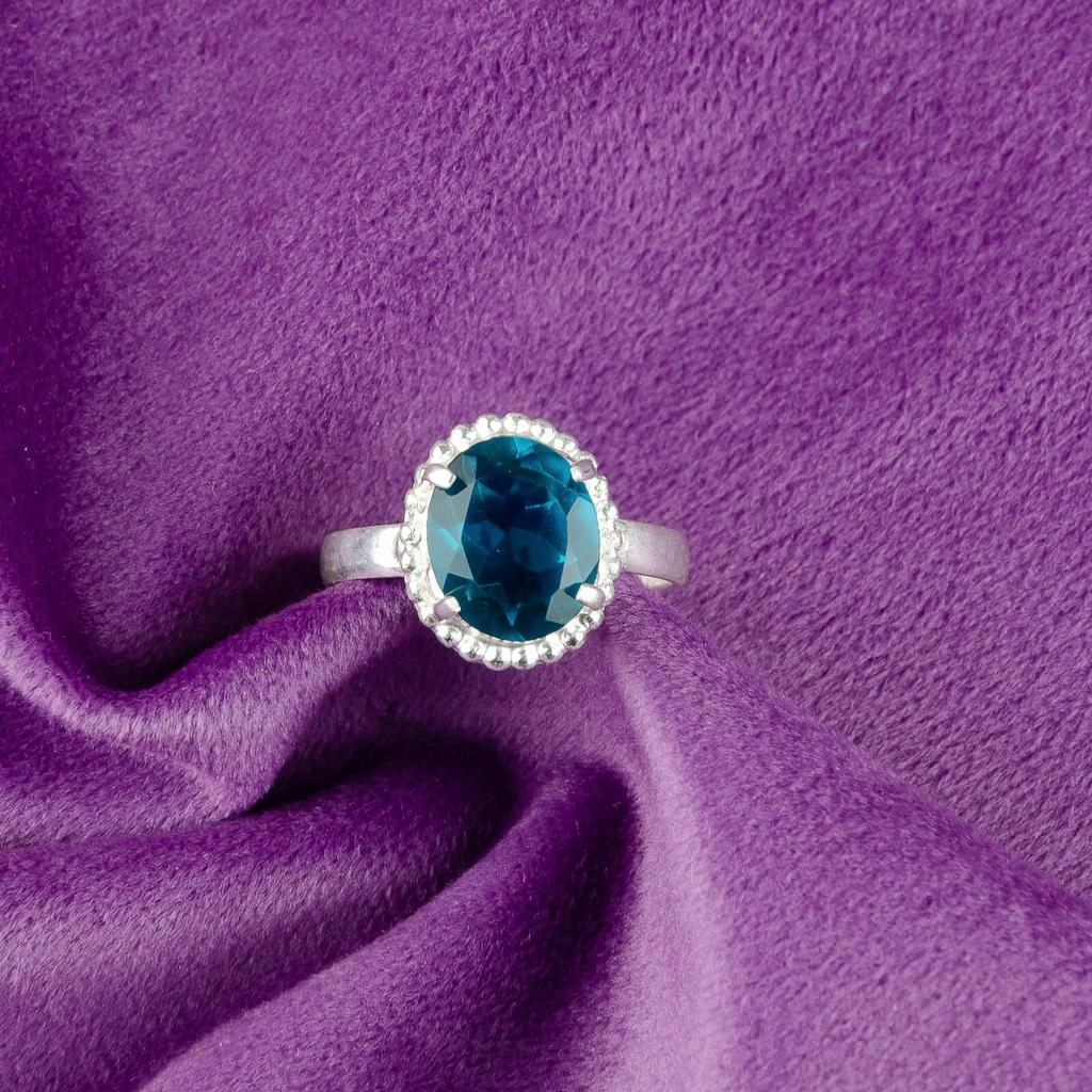 Apatite Gemstone 925 Sterling Silver Jewelry Handmade Pretty Ring For Wedding RR-28-11