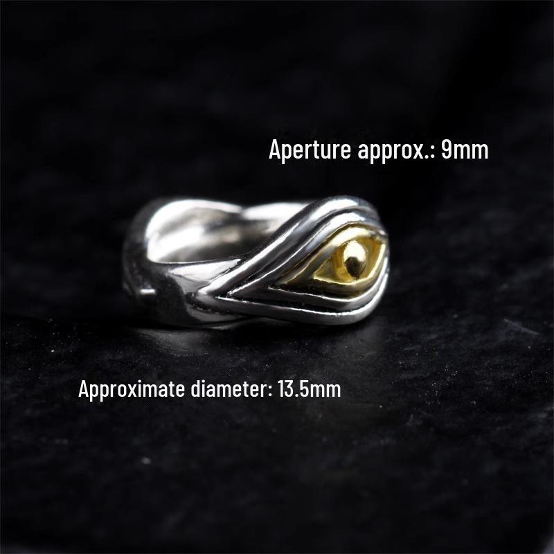 

Ретро-клипса-разделитель «Всевидящее око» для колец «Звезда, Луна» и «Маракуйя»