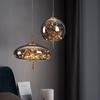 Modern French Luxury Pendant Light: Minimalist Design for Bedroom, Entrance, or Dining Area