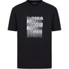 Ss23 Logo Print Crew Neck Casual Short Sleeve T-Shirt Men Tops Navy 3R1TDE-1JPZZ-0920