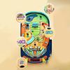 1 Set Interactive Children's Pinball Game Fun Family Toy for Logical Thinking Competitive Play Desktop Pinball Toys