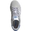 Adidas Campus Vulc J Grey White Blue Kids Sneakers Grey-Two Cloud-White IH8039
