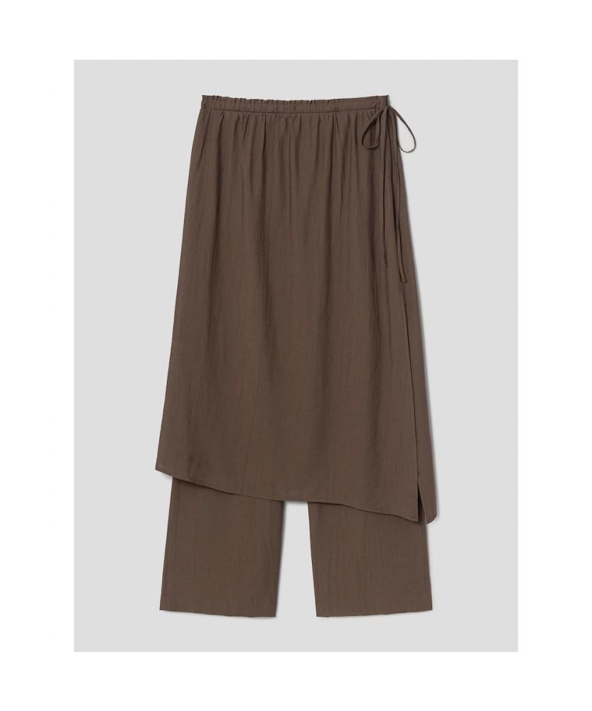 8seconds Layered Pants Skirt Brown