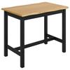VidaXL High Bar Table EKAI Black 112 X 70 X 91 Cm