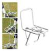 Folding Bike Front Rack Aluminum Alloy Front Bicycle Pannier Rack Light Weight Luggage Carriers for Commuting and Travel