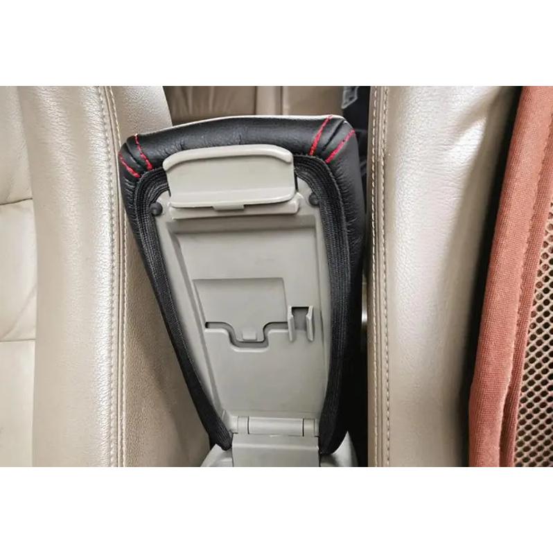 For Honda City 2008 2009 2010 2011 2012 2013 2014 Customzied Microfibre Leather Center Armrest Cover Car Accessories  Interior
