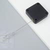 1pc Black Punch Free Automatic Sensor Door Closer Automatic Shutdown Device Non Punching Telescopic Sliding Door Device