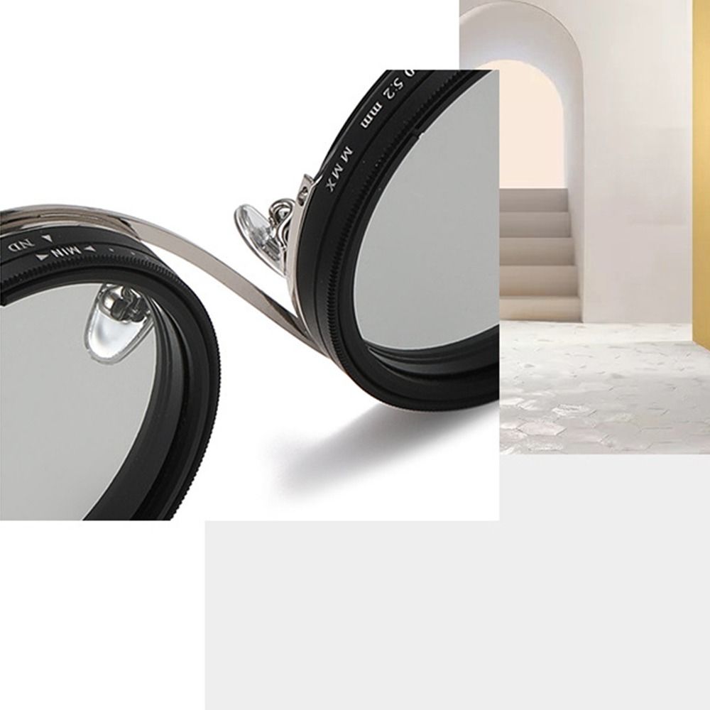 New ND2-400 Adjustable Dimming Glasses ND Filter 9 Level Fishing Sunglasses With Glasse Case UV400 Eyewear Driving