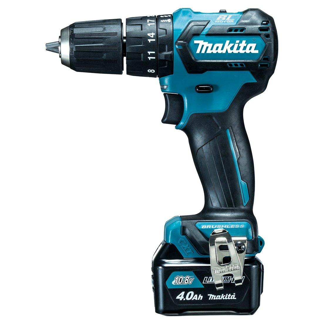 

Makita Rechargeable Vibration Driver Drill charger and HP332DSMX (with case) синій