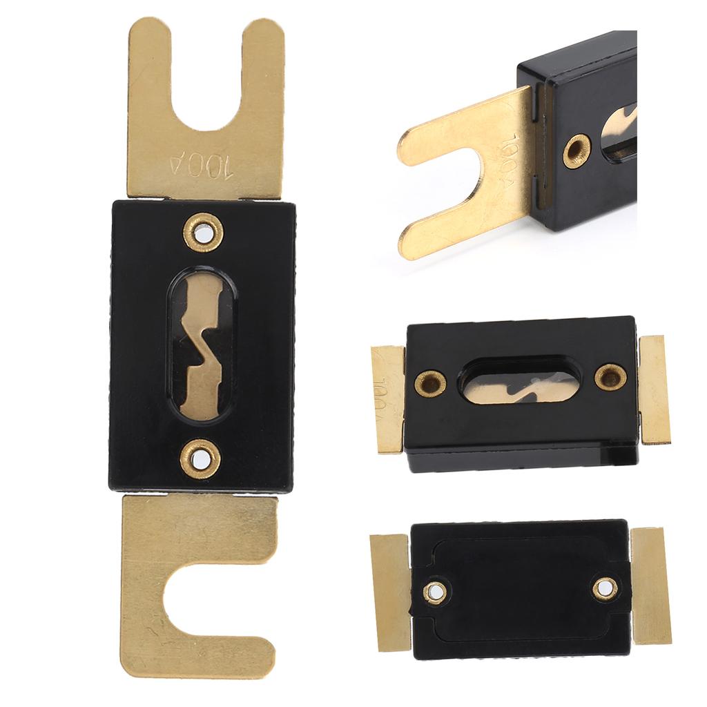 100A ANL Auto Blade Fuse BoltOn Type DC 1224V Universal for Car Truck RV Automotive Battery Parts
