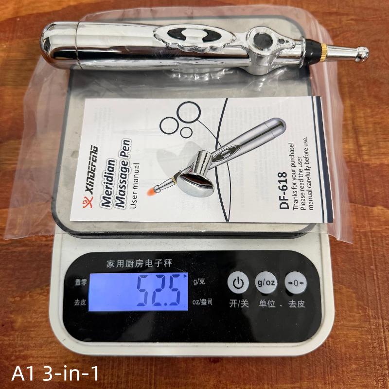 Electronic Acupuncture Massage Pen Lightweight Meridian Energy Pain Relief Tool for Students Head Tiredness Relief Use