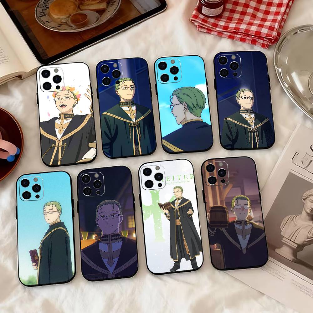 Amine Beyond Journey's End h-Heiter Phone Case For iPhone 17, 16,15,14,13,12,11 Plus,Pro Max, Others Soft Black Cover