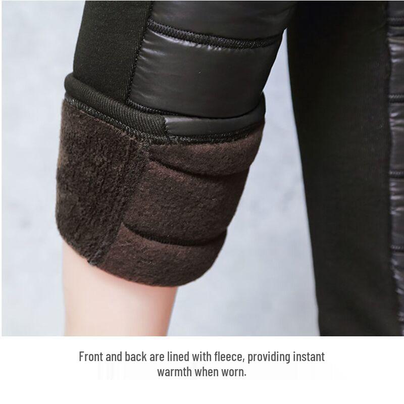 Women's High Waist Plus Size Fleece-Lined Winter Leggings