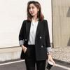 Stripe Elegant Suit Jacket Casual Professional Office Blazer Stylish Suit Coat Women  Streetwear