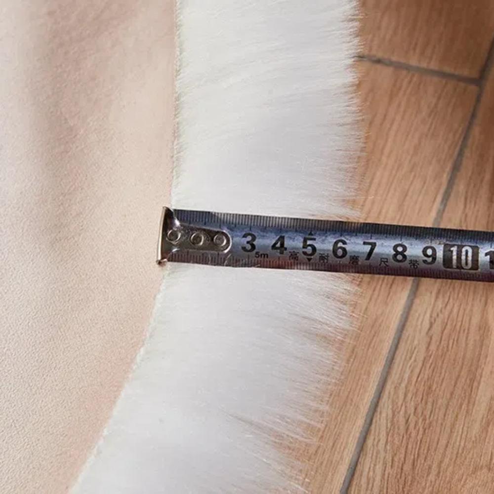 Home Decor Non Slip Plush Seat Pads Square Thickened Plush Cushion Breathable Warm Chair Pad Home