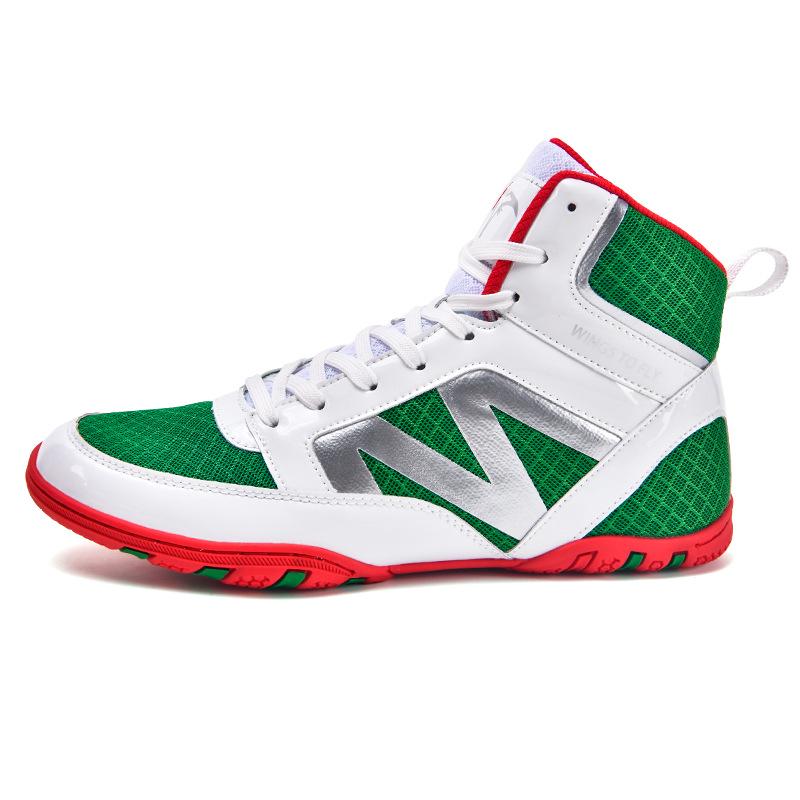 Men s Non-slip Wear-resistant Martial Arts Combat Shoes for Boxing, Sanda, Taekwondo, and Muay Thai Training 40