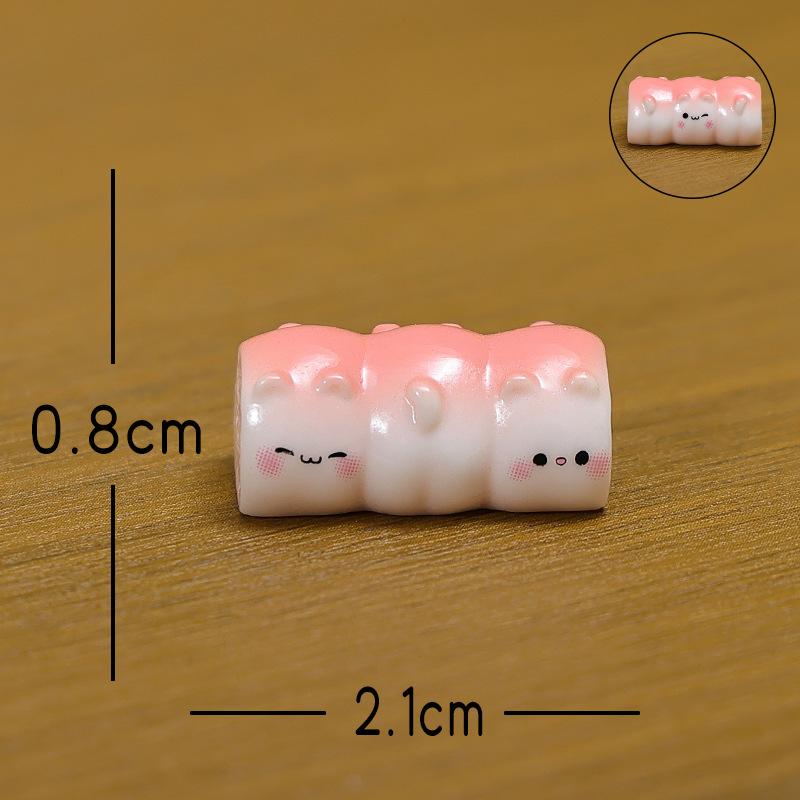 Micro-landscape Ornaments, Animal Toast, Home Desktop Resin Craft Decorative Small Ornaments, Car Accessories