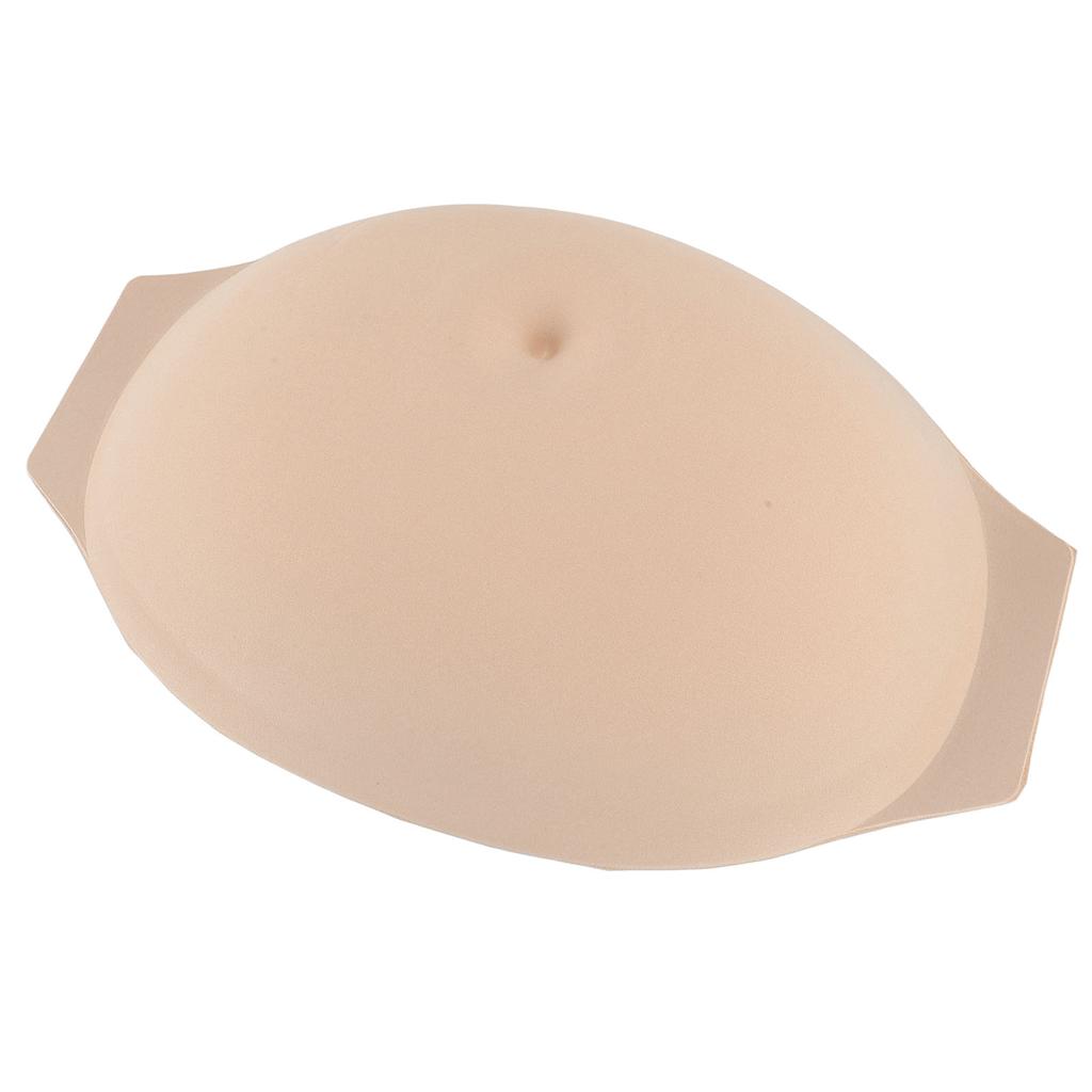 Falscher Schwangerschaftsbauch Atmungsaktiv Weich Leicht Lebensecht Einfach zu Tragen Falscher Bauch für Rollenspiele