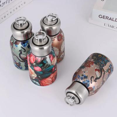 Portable 304 Stainless Steel Insulated Cup 300ml Mini Coffee Mug Leak-Proof Double Wall Pocket Cup Travel