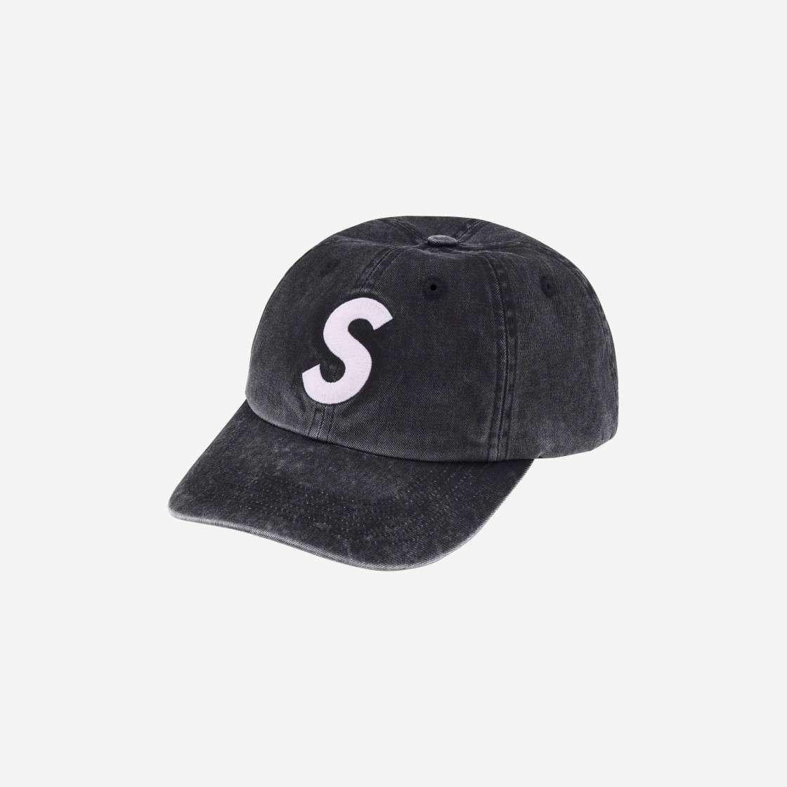 

Supreme Pigment Print S Logo 6 Panel Black 23FW -