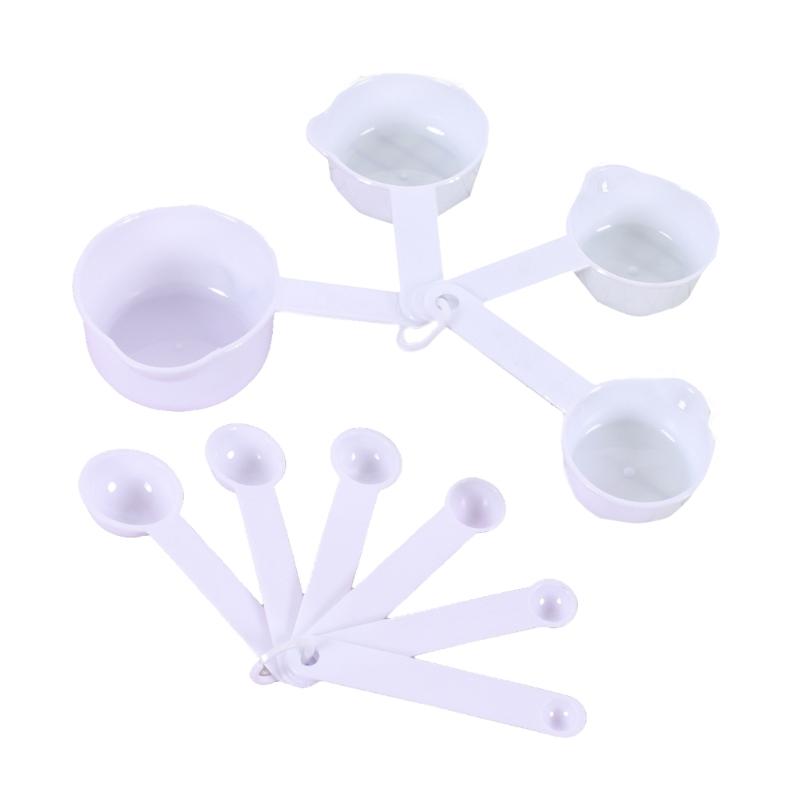 10Pcs Measuring Spoons Measuring Cups Kitchen Measuring Tool for Baking and Cooking Kitchen Utensils Accessories