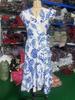 2025 European Summer Women's V-Neck Ruffle Dress with Digital Print