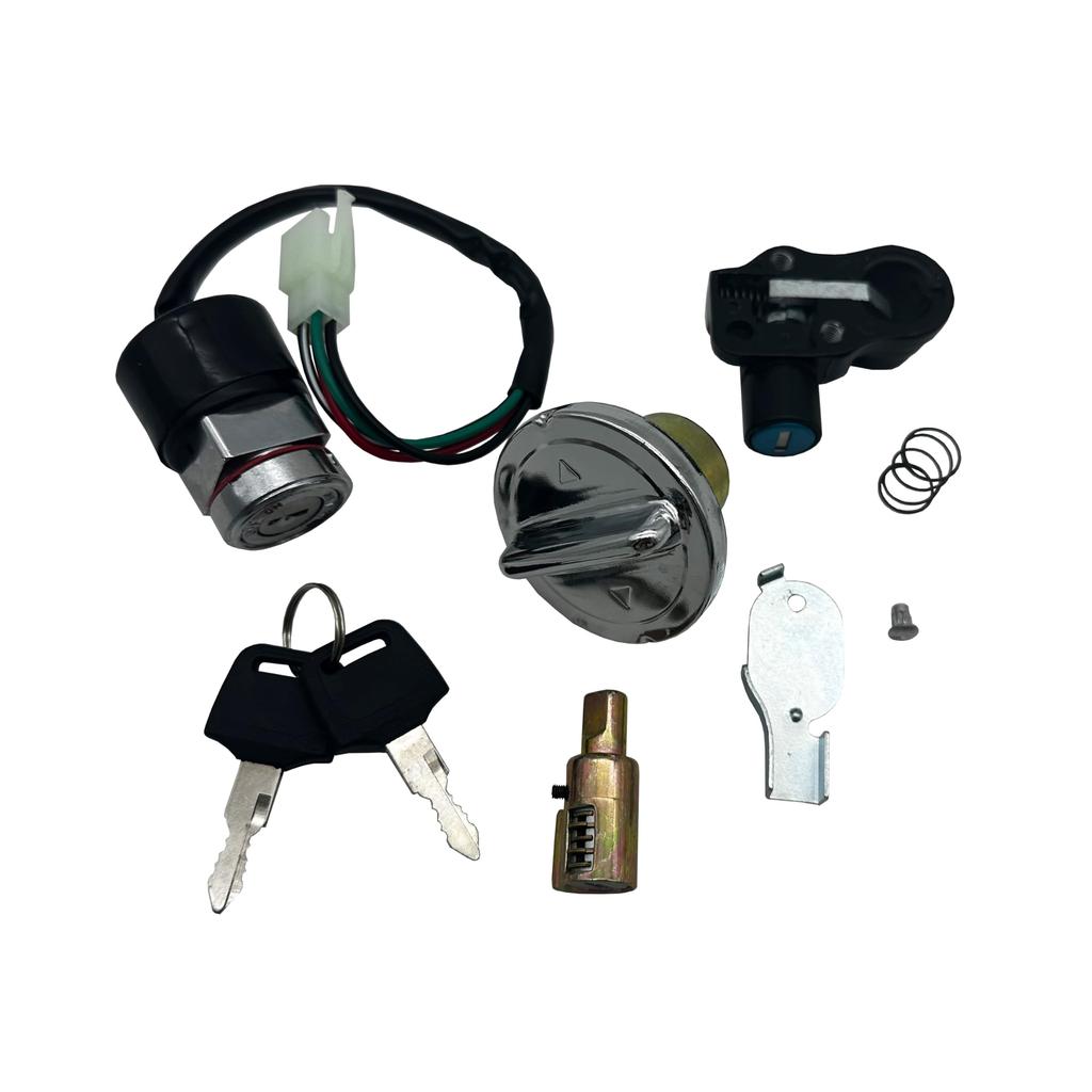 Deepa Ribusu 35010-065-007 Ducks Shally Main Key Set with Tank Cap Compatible with CF50,
