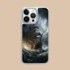 Pirate Corsair Mobile Phone Case for iPhone 17 16 15 14 13 12 11 Air Pro Max Plus Silver Plating Colorful Cover Cover Luxury