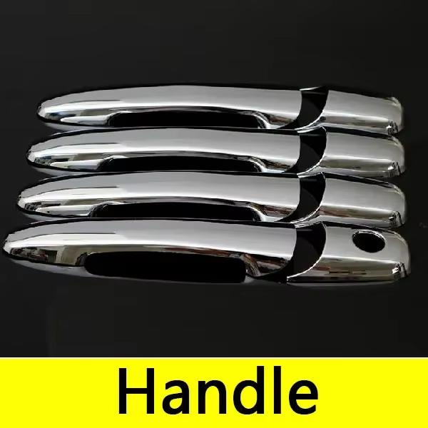 For Mazda 3 BK 2004~2009 2005 2006 Bowl Covers Anti-Scratch 2007 Chrome Door Outside Handles Decoration Stickers Car Accessories