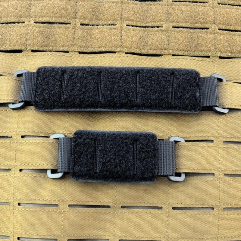 4Pcs Tactically Patches Panel Patches Display Board Identity Patches Badge Pad Adapter for Hunting Vest Backpacks