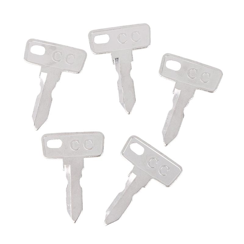 5Pcs Club Car Key Ignition Keys Fits Club Car Golf Cart-Ds Precedent And Tempo Replace Oem#1012505