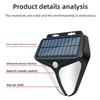 Solar LED Security Alarm Light PIR Motion Sensor Waterproof Outdoor Warning Lamp for Farm, Pond, Home, Yard, Warehouse and Villa