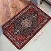 1pc Vintage Boho Area Rugs Non-slip Stain Resistant Fluffy Rug Retro Soft Carpet for Living Room Bedroom Game Carpet Decoration