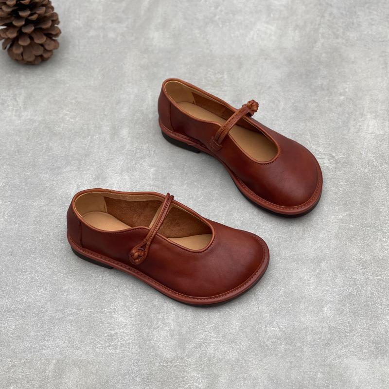 New Lightweight and High-end Women's Shoes, Versatile and Fashionable Soft Leather Shoes