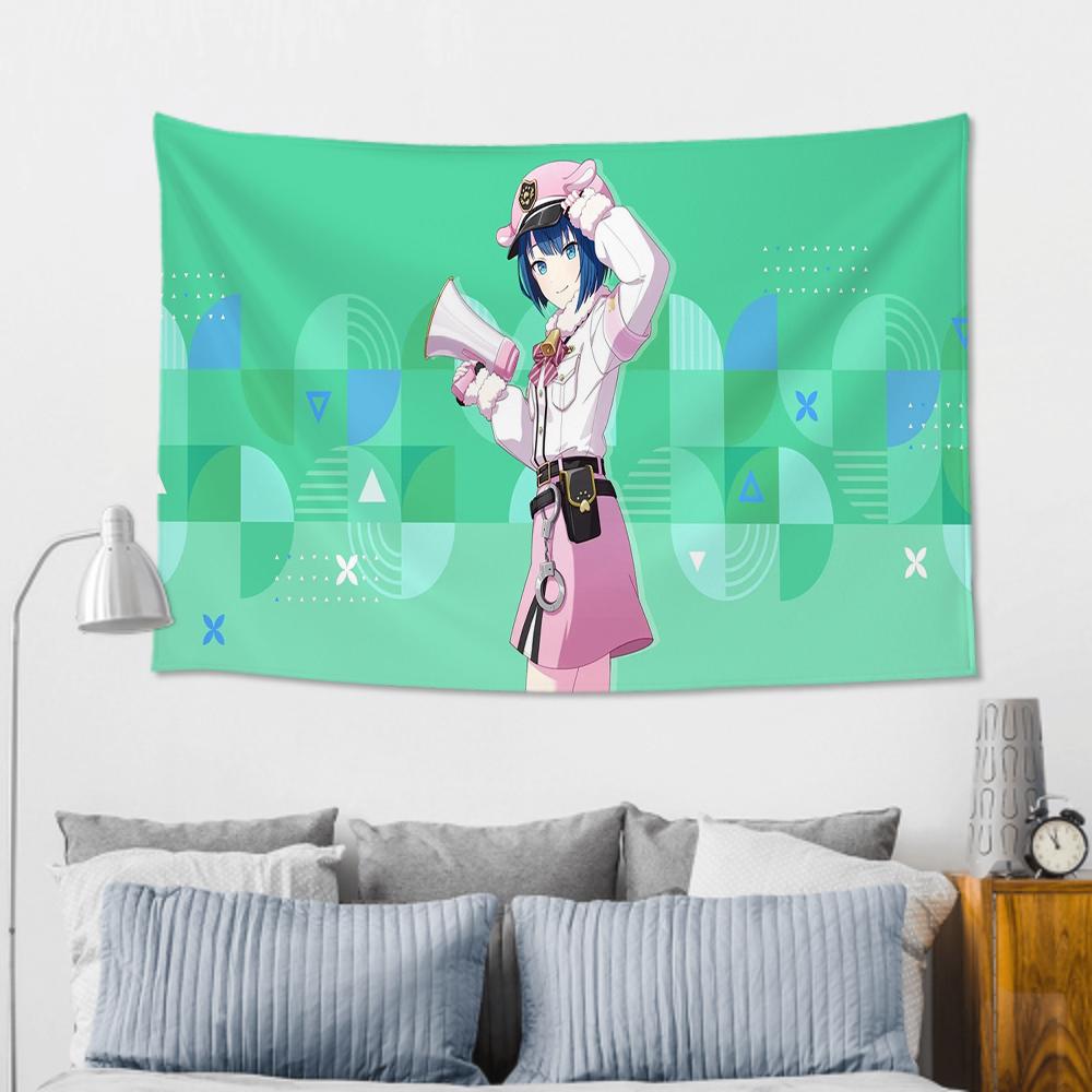 Kiritani Haruka Animation Game Project Sekai Tapestry Room Decor Wall Cloth Party Hanging Background Room Decor Baby Room