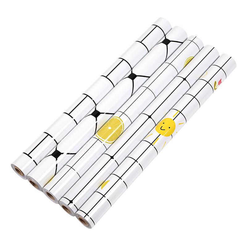 Tapet de bucătărie autoadeziv impermeabil și rezistent la ulei pentru aragazuri și hote